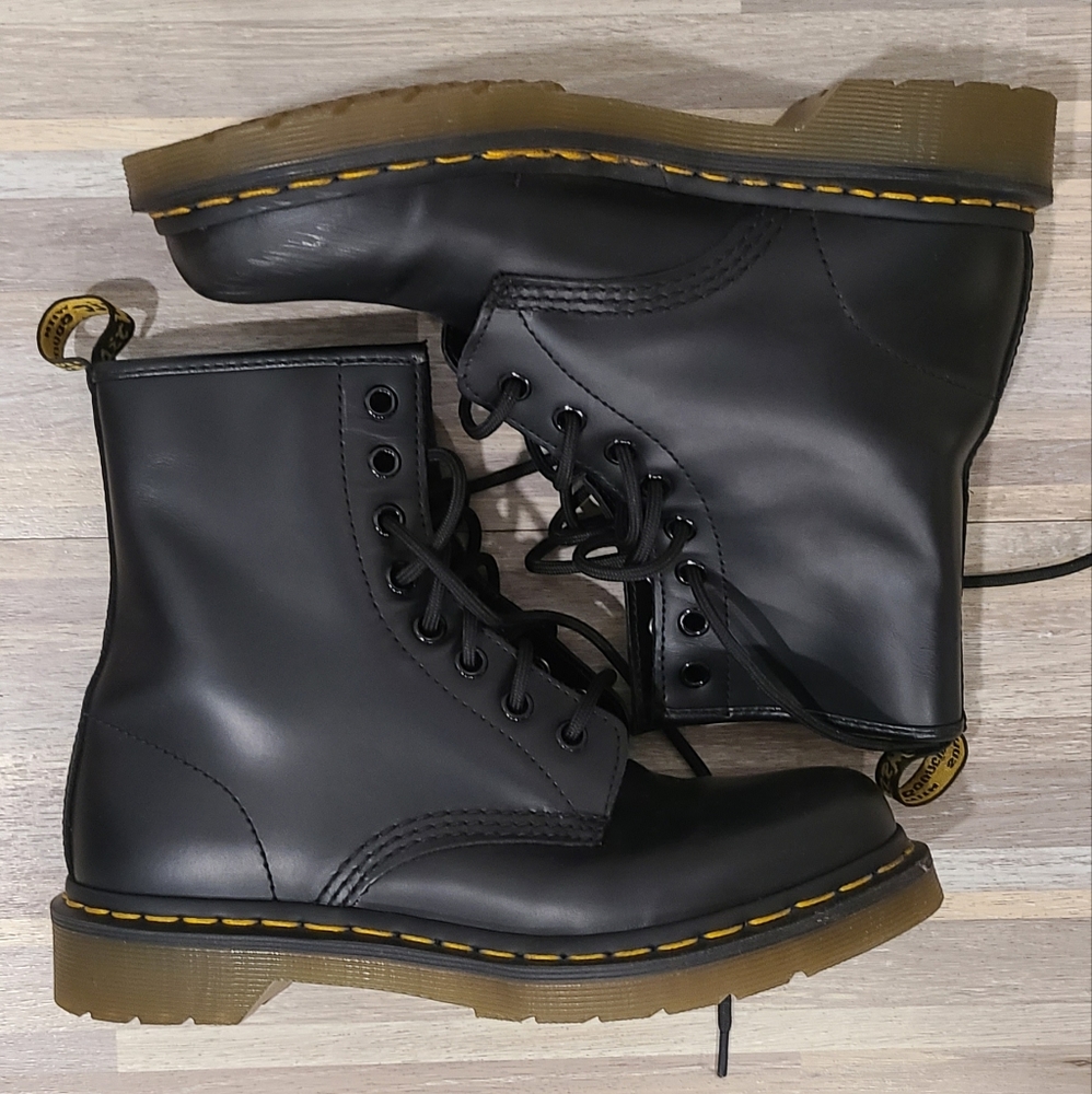Black 1460 Dr. Marten Boots